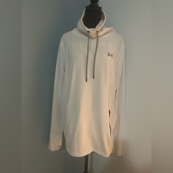 UNDWR ARMOUR FEATHERWEIGHT  FLEECE PULLOVER - Picture 3 of 7